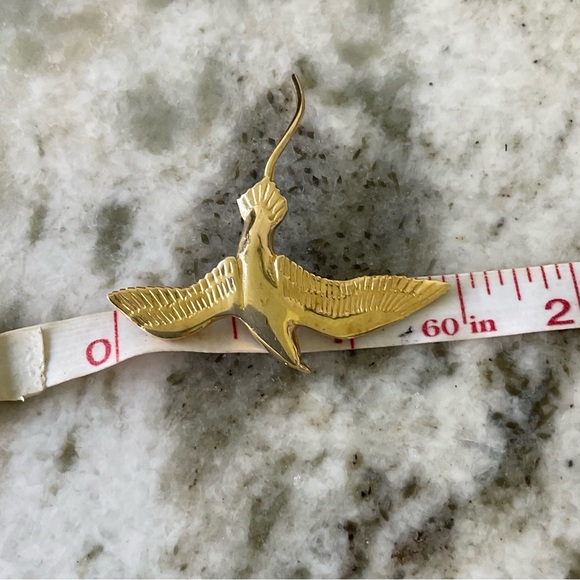 PRICE DROP 14k Gold Vintage Seabird handcrafted charm/pendant - Picture 5 of 6